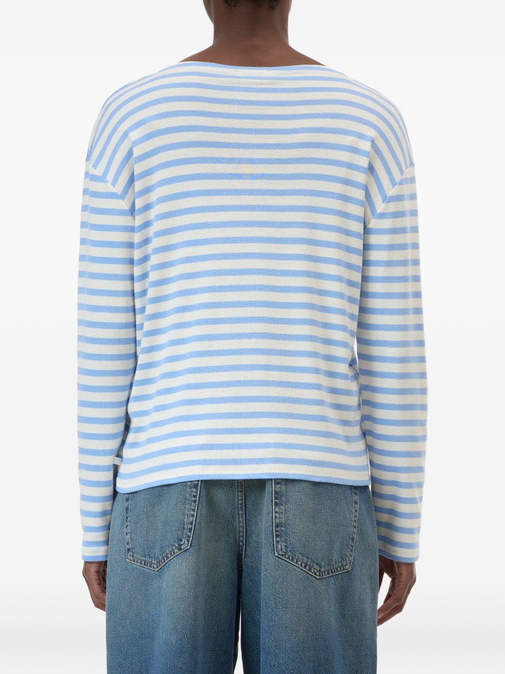 Closed Closed T-shirts and Polos Clear Blue