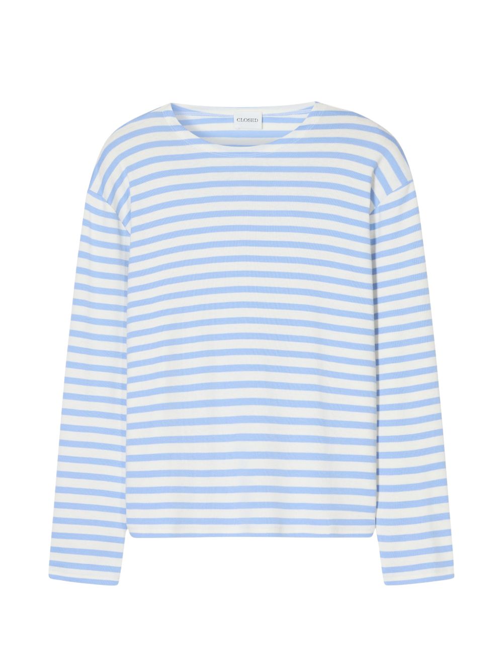 Closed Closed T-shirts and Polos Clear Blue