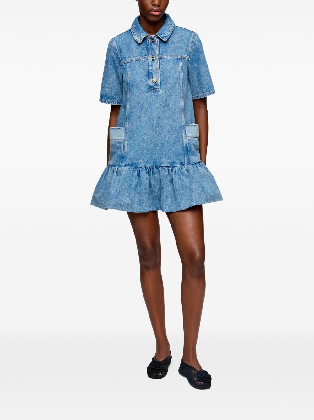 Ganni GANNI Dresses NAVY