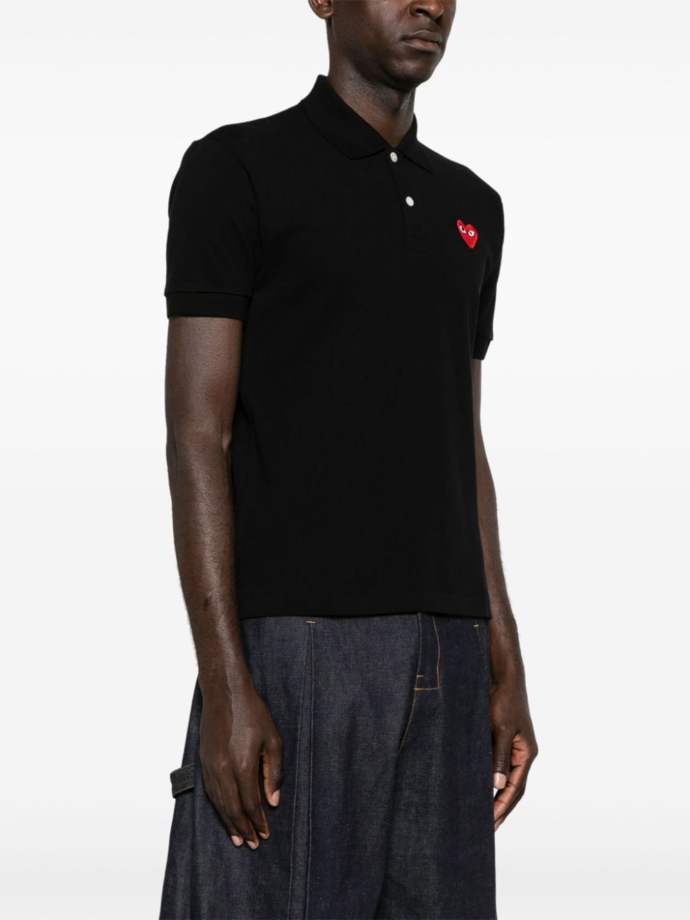 Comme Des Garcons Comme Des Garcons Comme Des GarÃ§ons Cotton polo shirt