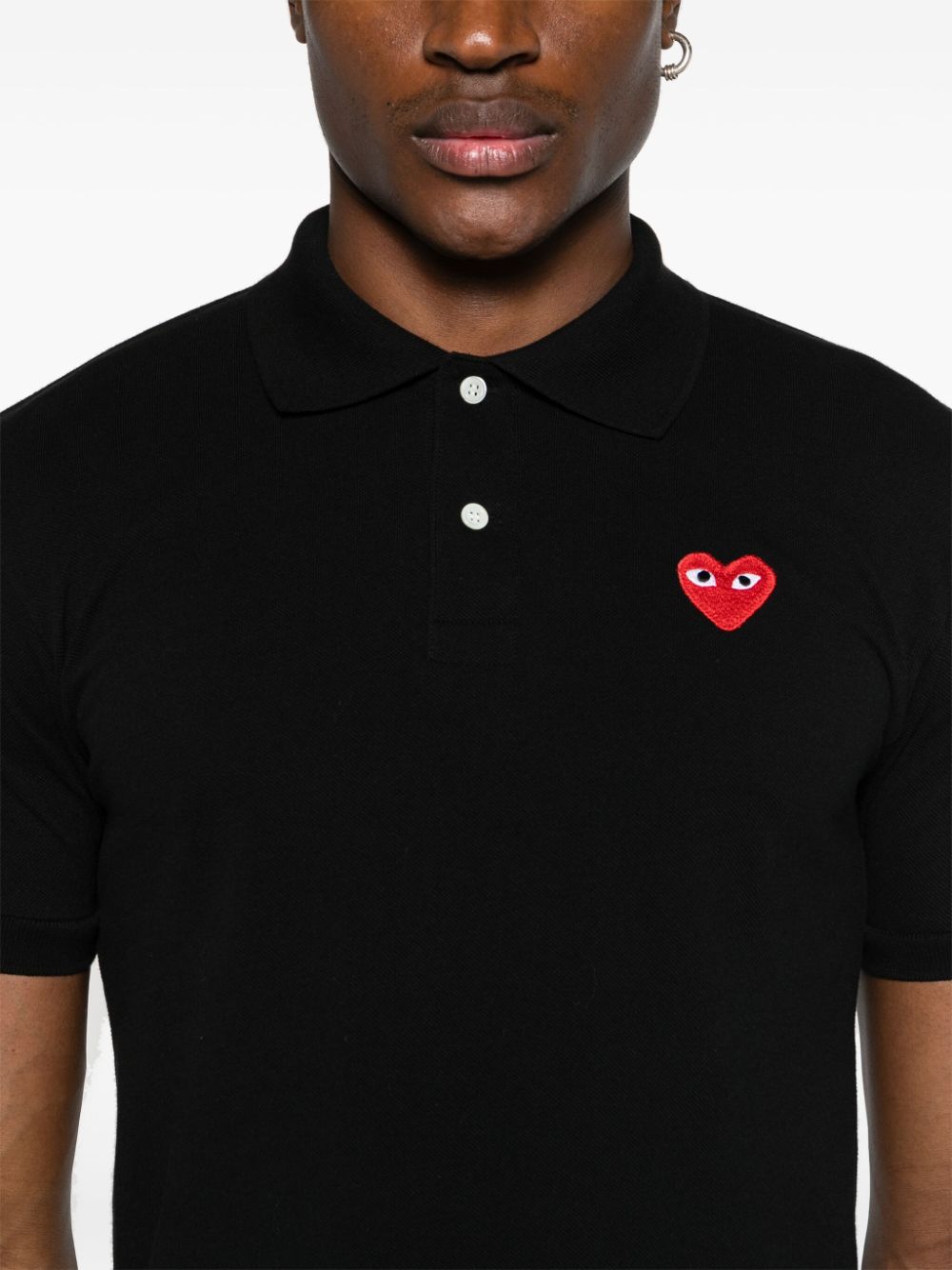 Comme Des Garcons Comme Des Garcons Comme Des GarÃ§ons Cotton polo shirt