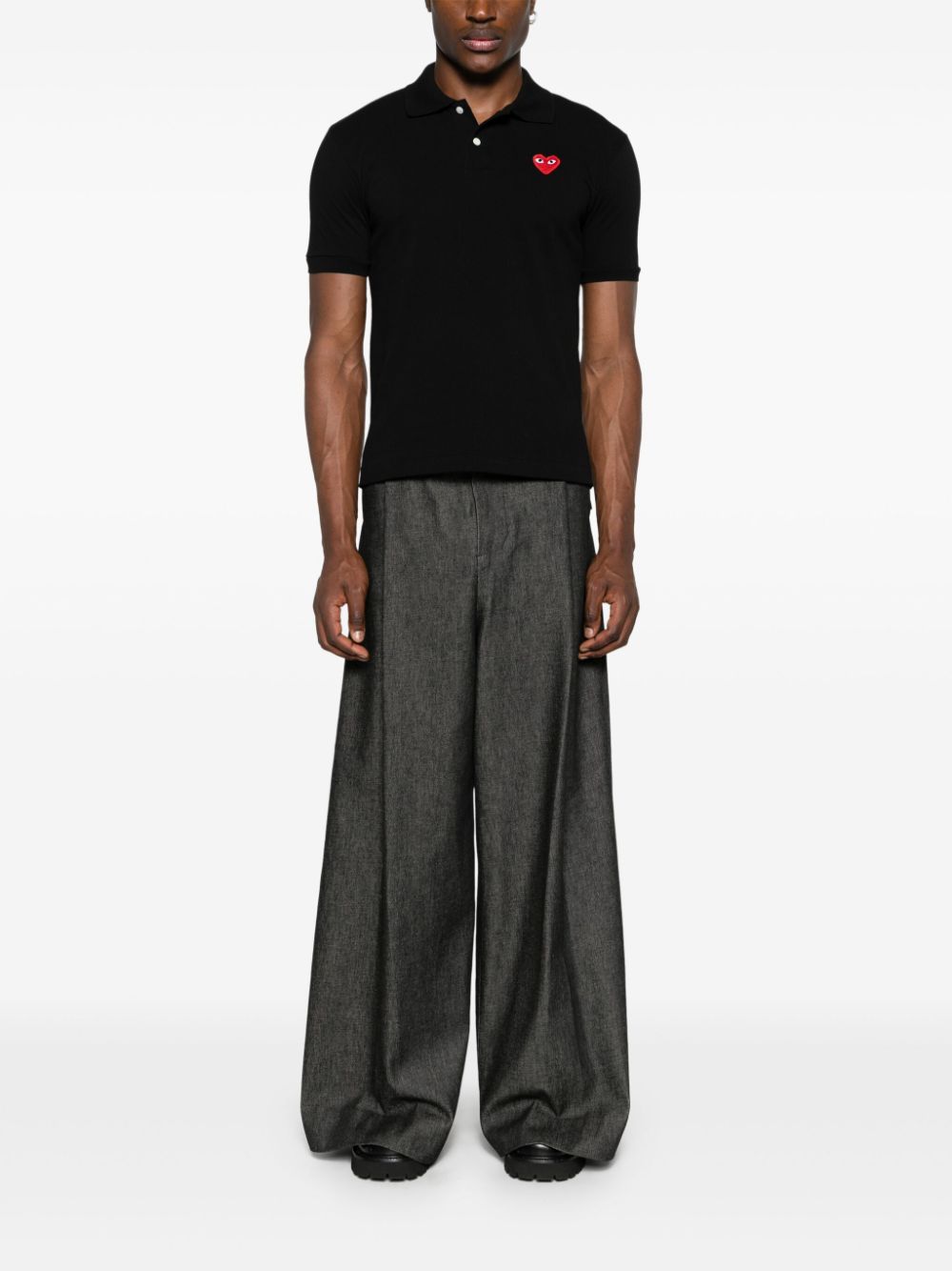 Comme Des Garcons Comme Des Garcons Comme Des GarÃ§ons Cotton polo shirt