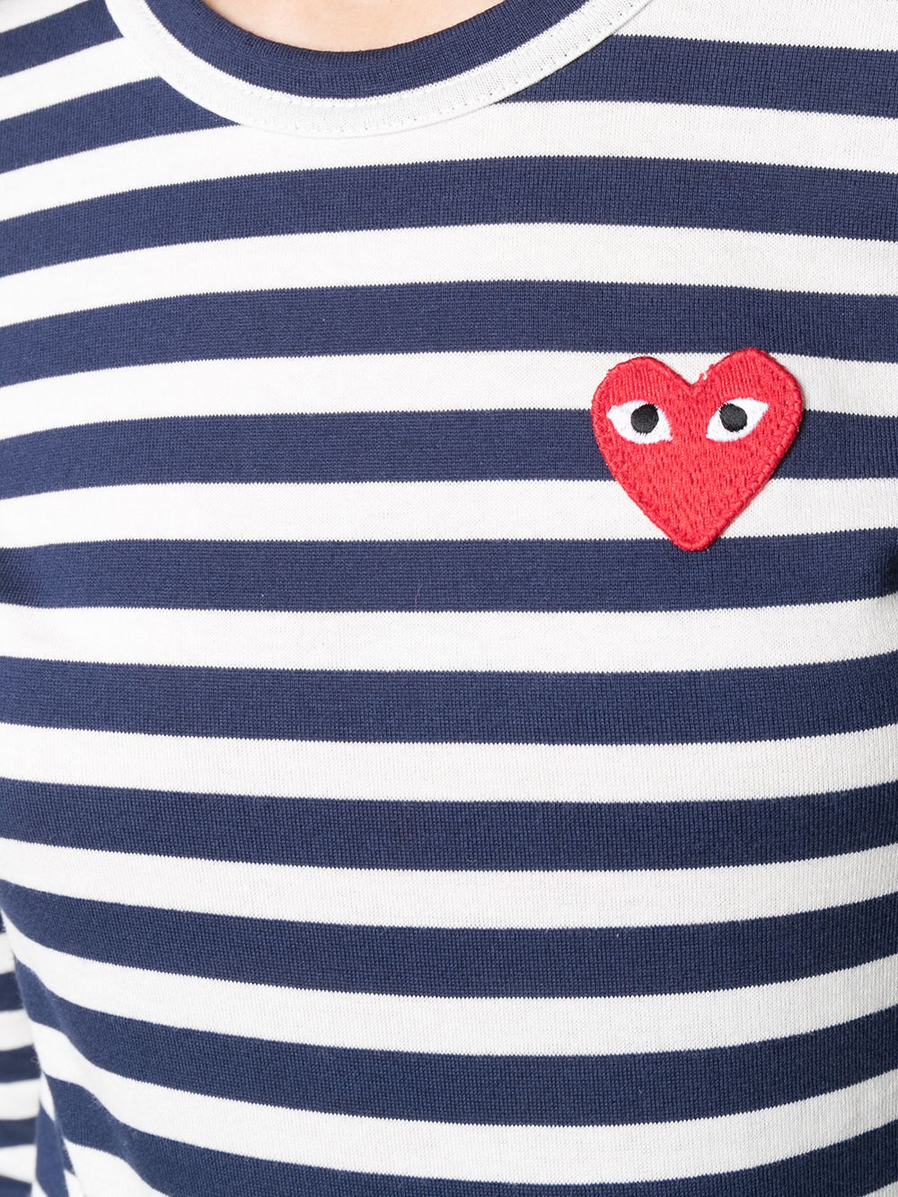 Comme Des Garcons Comme Des Garcons Comme Des GarÃ§ons Striped cotton t-shirt