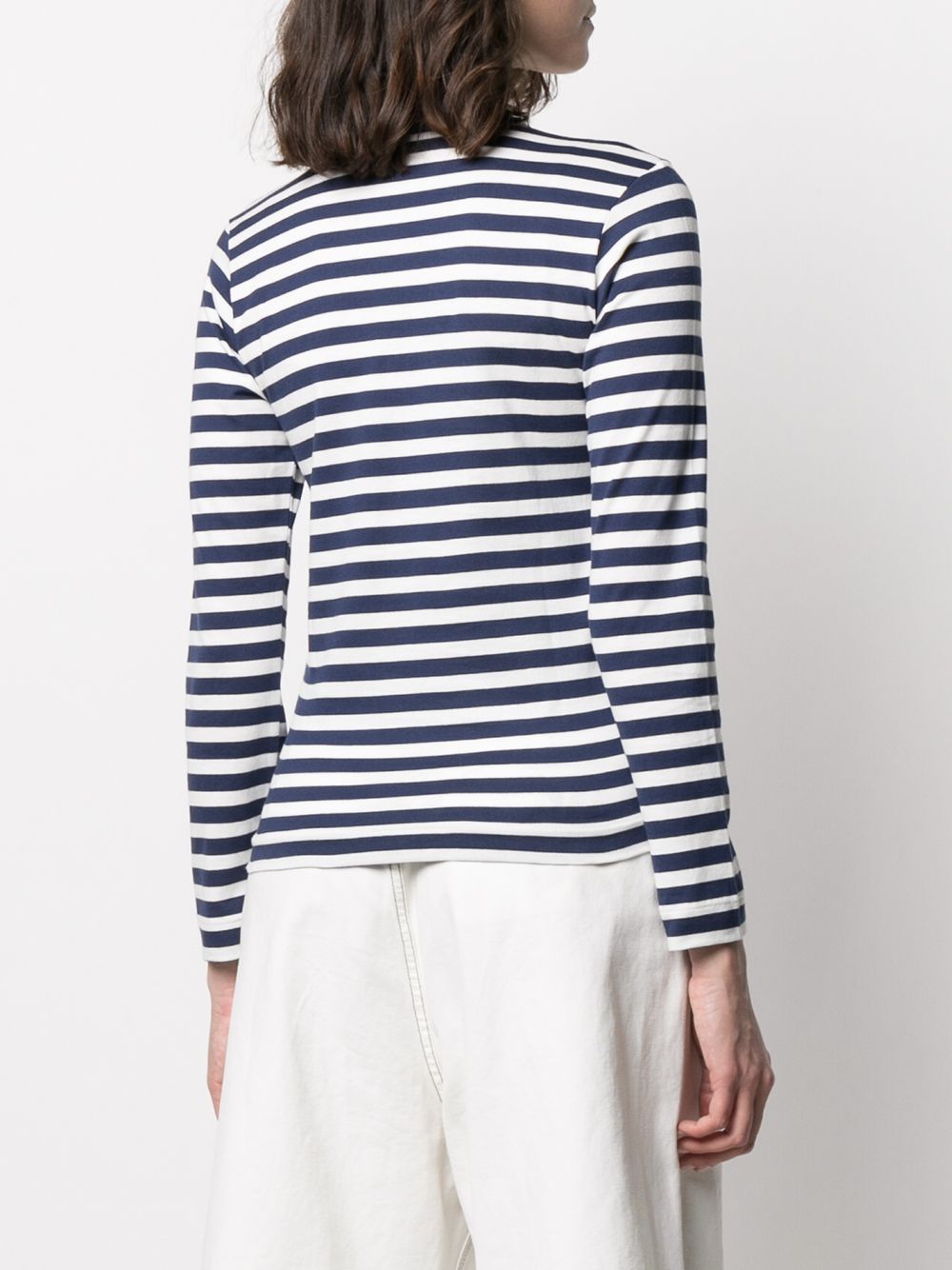 Comme Des Garcons Comme Des Garcons Comme Des GarÃ§ons Striped cotton t-shirt