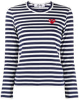 Comme Des Garcons Comme Des Garcons Comme Des GarÃ§ons Striped cotton t-shirt