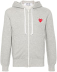 Comme Des Garcons Comme Des Garcons Comme Des GarÃ§ons Cotton zipped hoodie