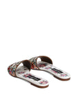 Dolce & Gabbana Dolce & Gabbana Nappa & Embroidery Flat slipper