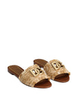 Dolce & Gabbana Dolce & Gabbana Raffia Braid Slipper