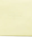 Cortana Cortana Delhi S, Large Lime Leather Clutch