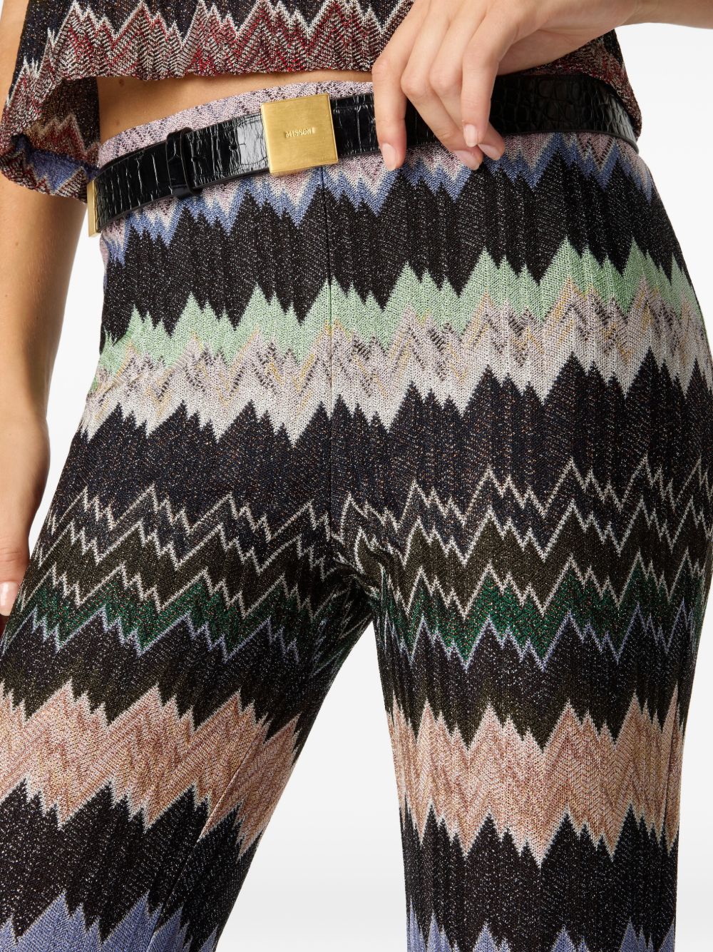 Missoni Missoni Zig zag trousers