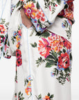 Dolce & Gabbana Dolce & Gabbana Flower print silk trousers