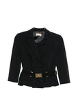 Elisabetta Franchi Elisabetta Franchi Belted double-breasted jacket