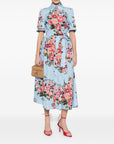 Dolce & Gabbana Dolce & Gabbana Flower print midi dress