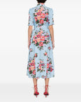 Dolce & Gabbana Dolce & Gabbana Flower print midi dress