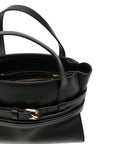 Moschino Moschino Tie Me small leather handbag