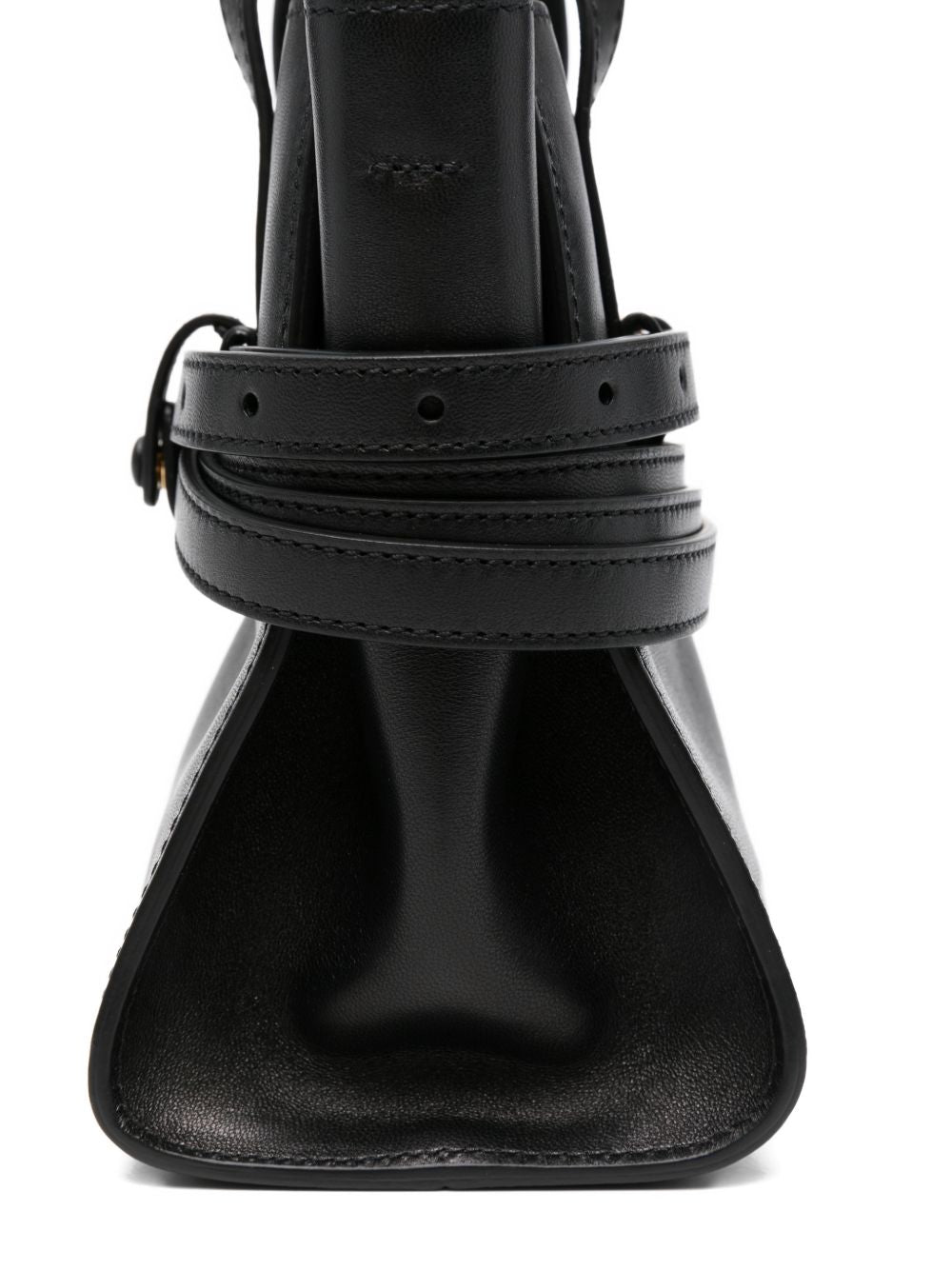 Moschino Moschino Tie Me small leather handbag