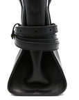 Moschino Moschino Tie Me small leather handbag