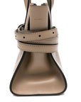 Moschino Moschino Tie Me small leather handbag