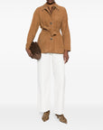 Peuterey Peuterey Machuca suede leather jacket