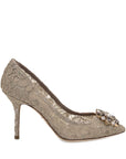 Dolce & Gabbana Dolce & Gabbana Rainbow lace décolleté with brooch