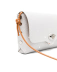 Zanellato Zanellato Lettera® Small Bag In Hammered Grey Carrara Leather