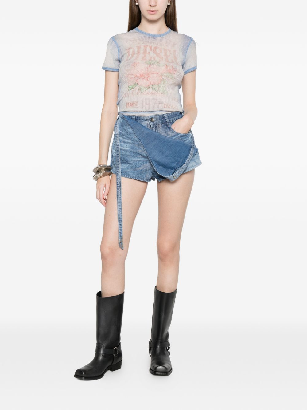 Diesel Diesel Denim cotton shorts