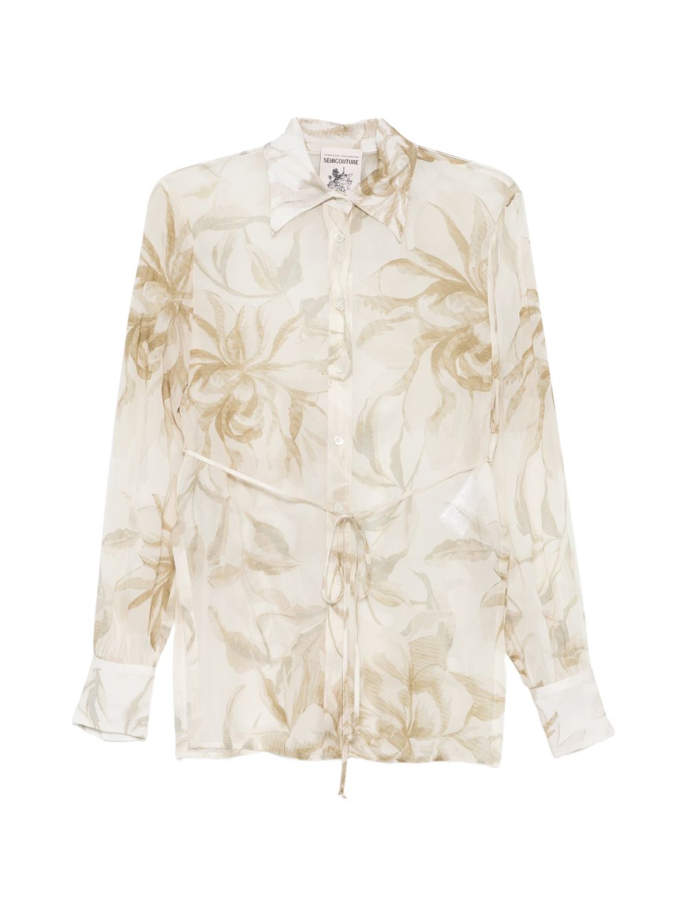 Semicouture Semicouture Juana printed shirt