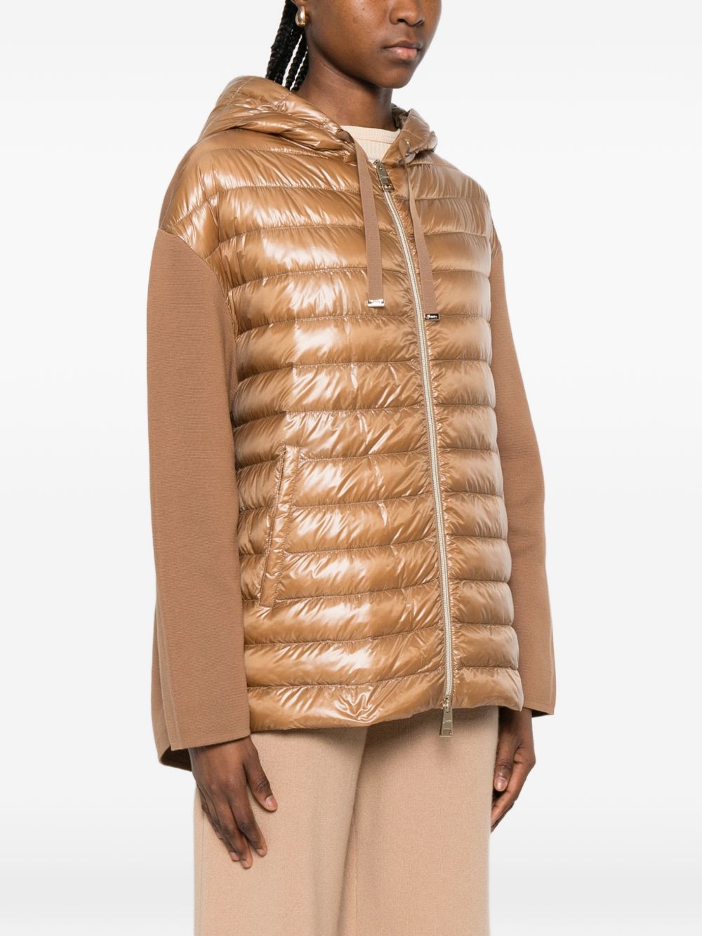 HERNO Herno Cotton and nylon down jacket