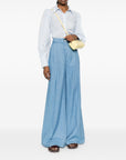 Via Masini 80 Via Masini 80 Cotton flared trousers