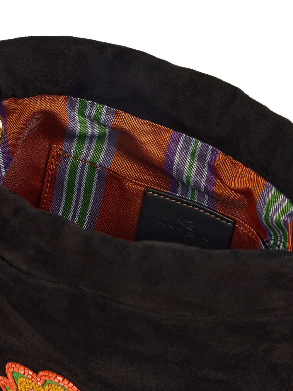 Etro Etro Suede Kalispera Bag With Beads And Fringes