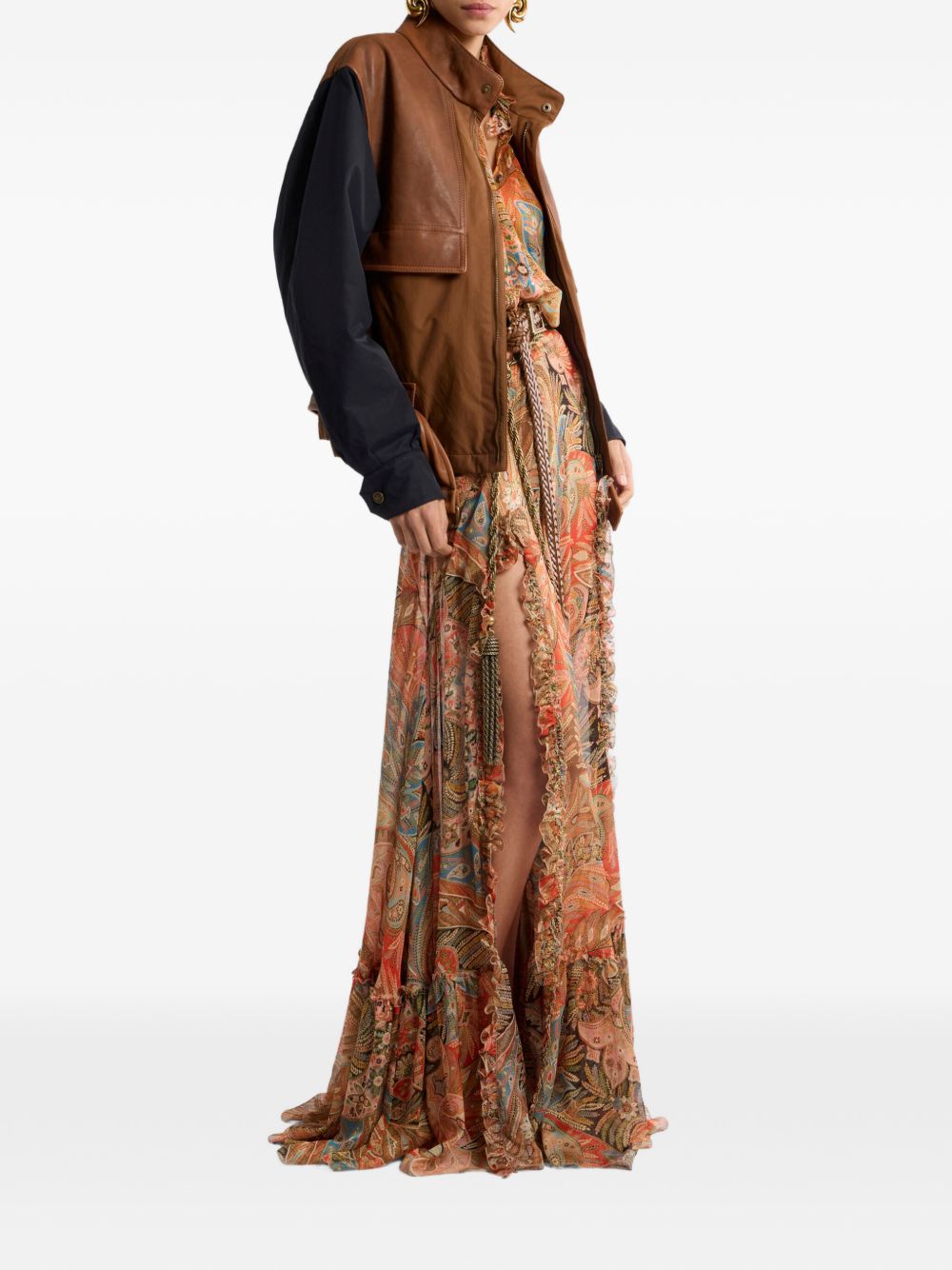 Etro Etro Printed silk shirt