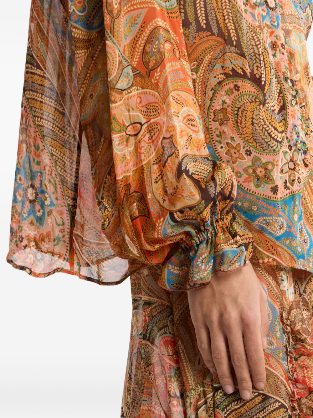 Etro Etro Printed silk shirt