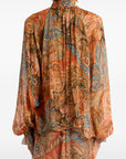 Etro Etro Printed silk shirt