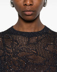 Fabiana Filippi Fabiana Filippi Openwork t-shirt