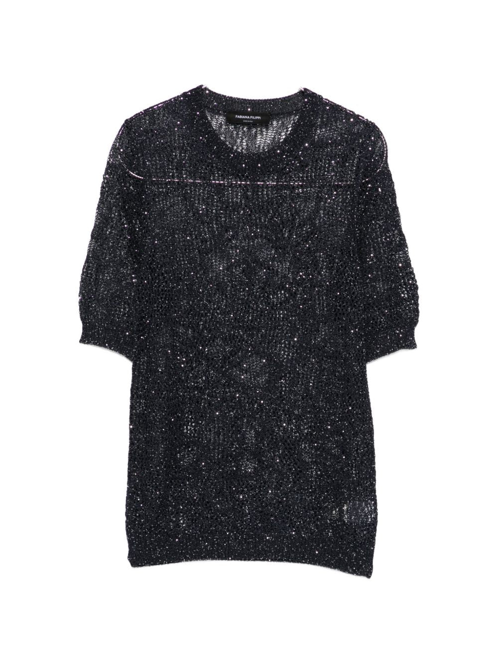 Fabiana Filippi Fabiana Filippi Openwork t-shirt