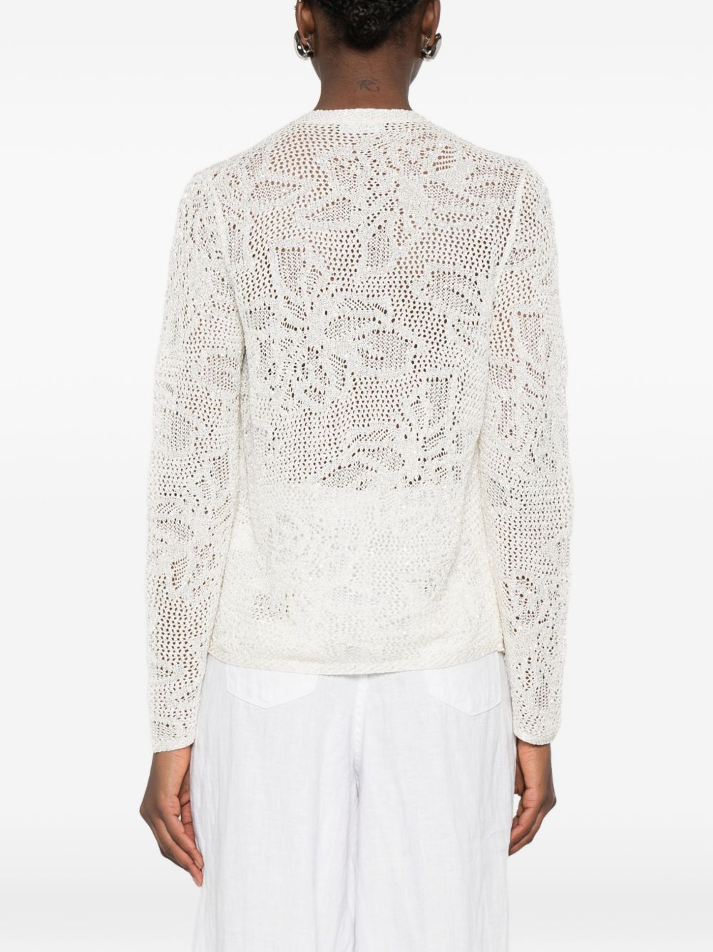 Fabiana Filippi Fabiana Filippi Openwork cardigan