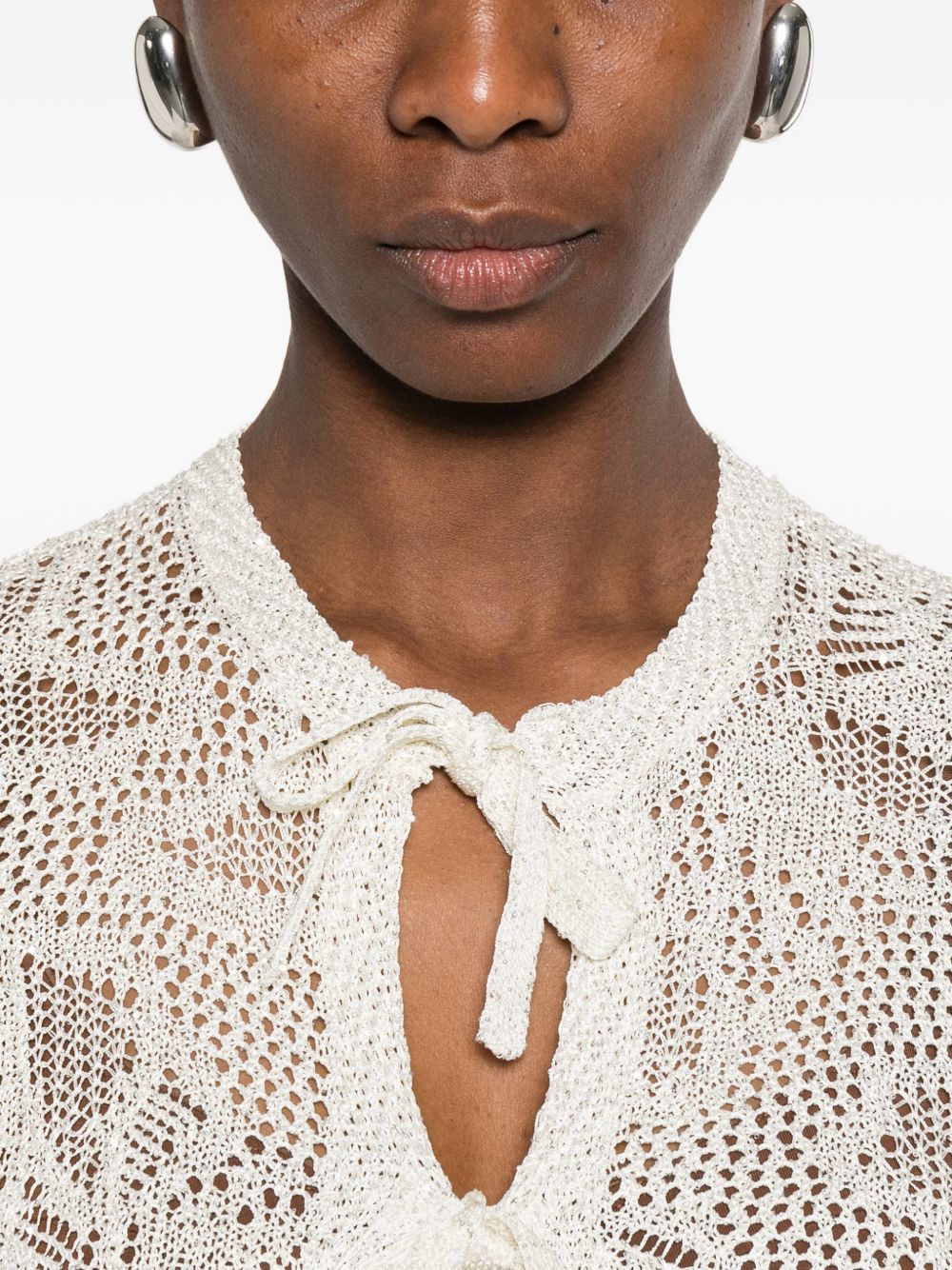 Fabiana Filippi Fabiana Filippi Openwork cardigan