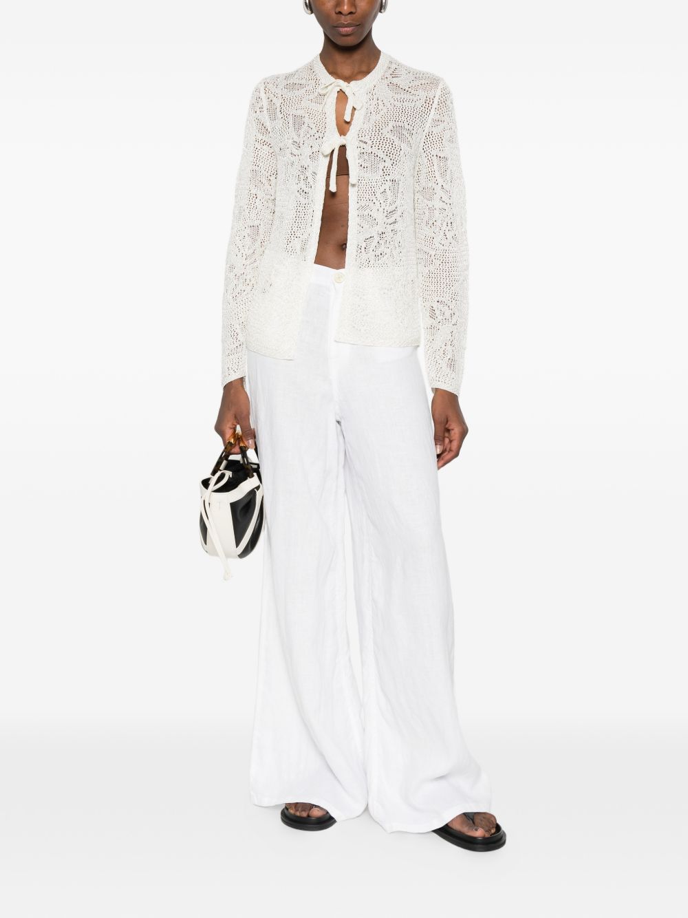 Fabiana Filippi Fabiana Filippi Openwork cardigan