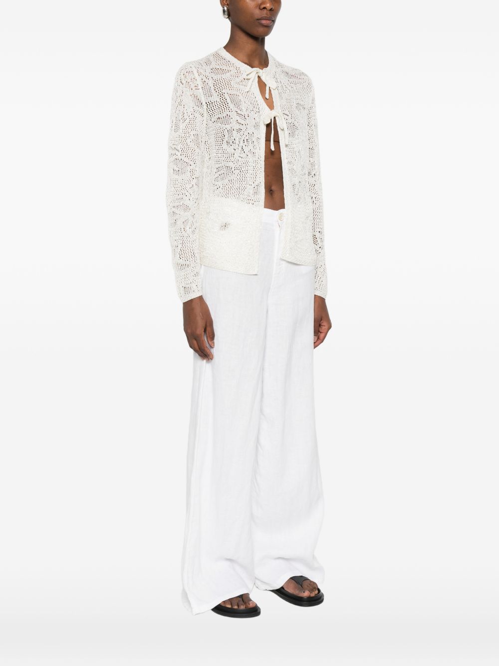 Fabiana Filippi Fabiana Filippi Openwork cardigan