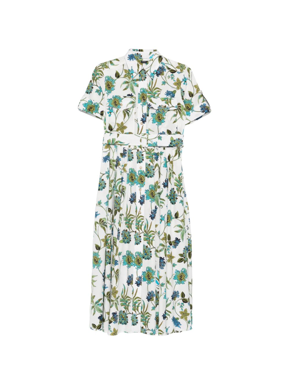 Fay Fay Printed cotton chemisier dress