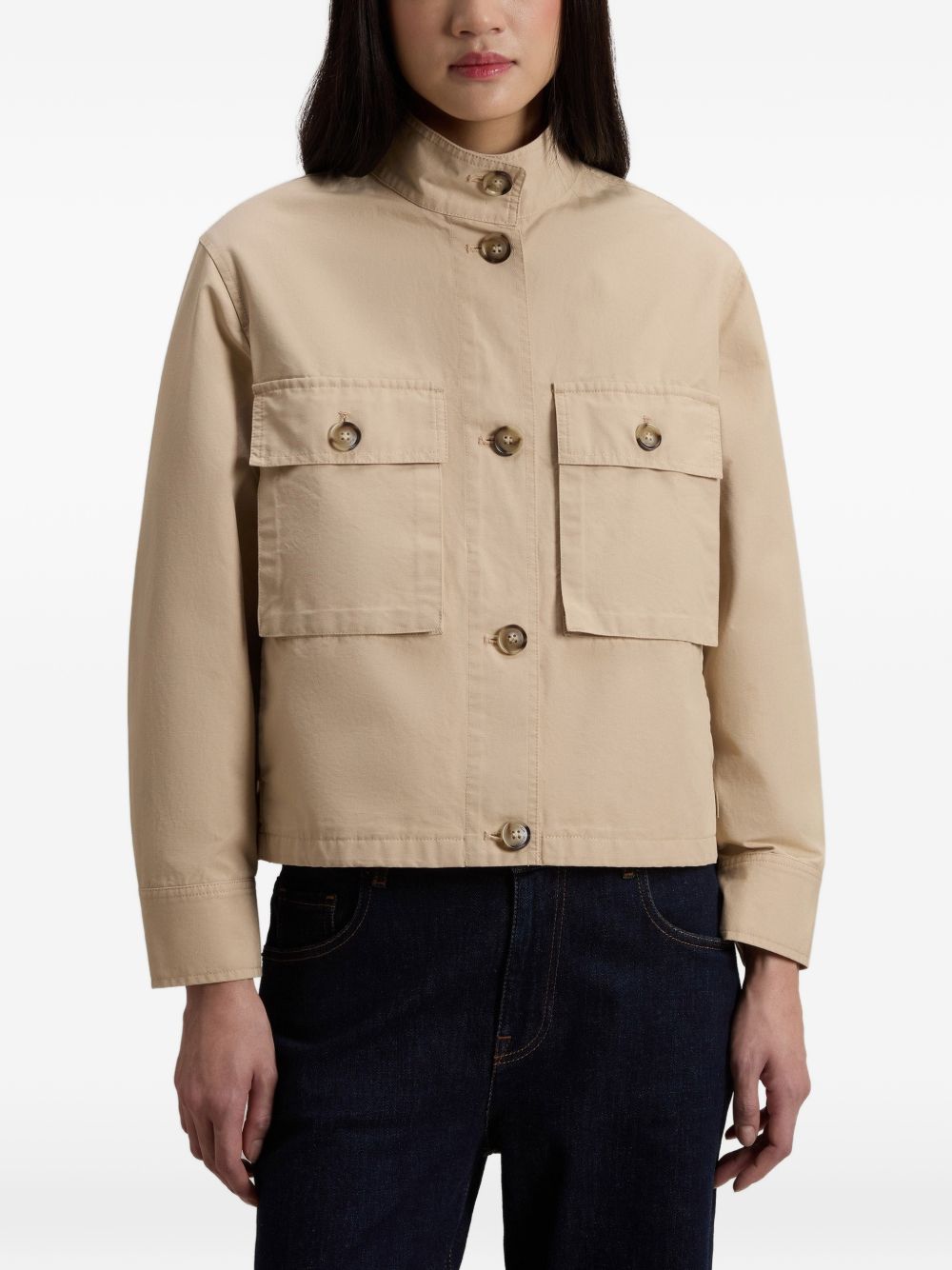 Woolrich Woolrich Canvas field overshirt