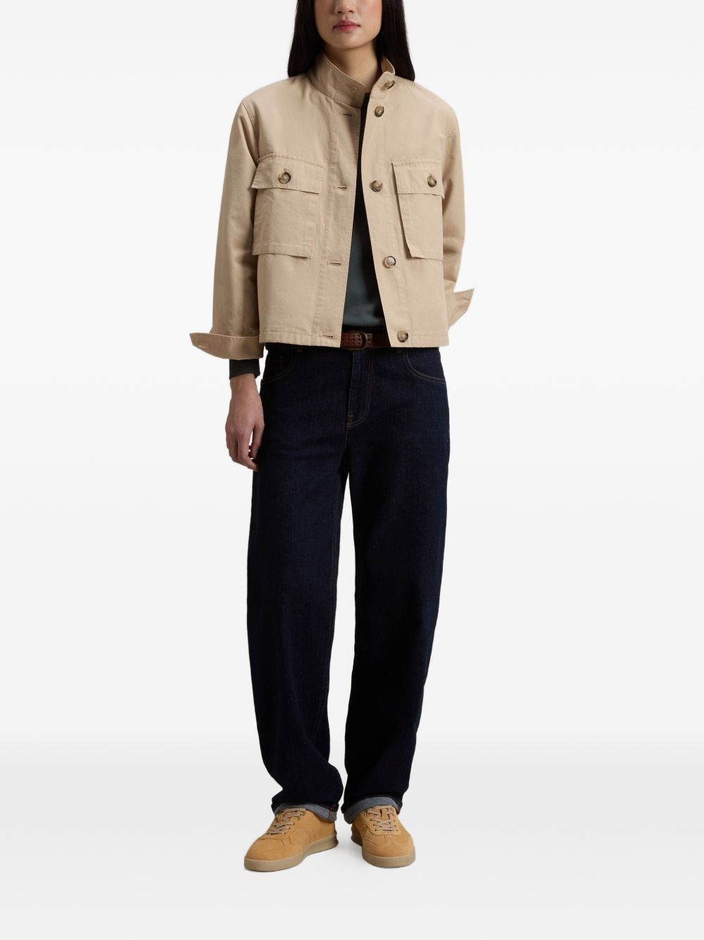 Woolrich Woolrich Canvas field overshirt
