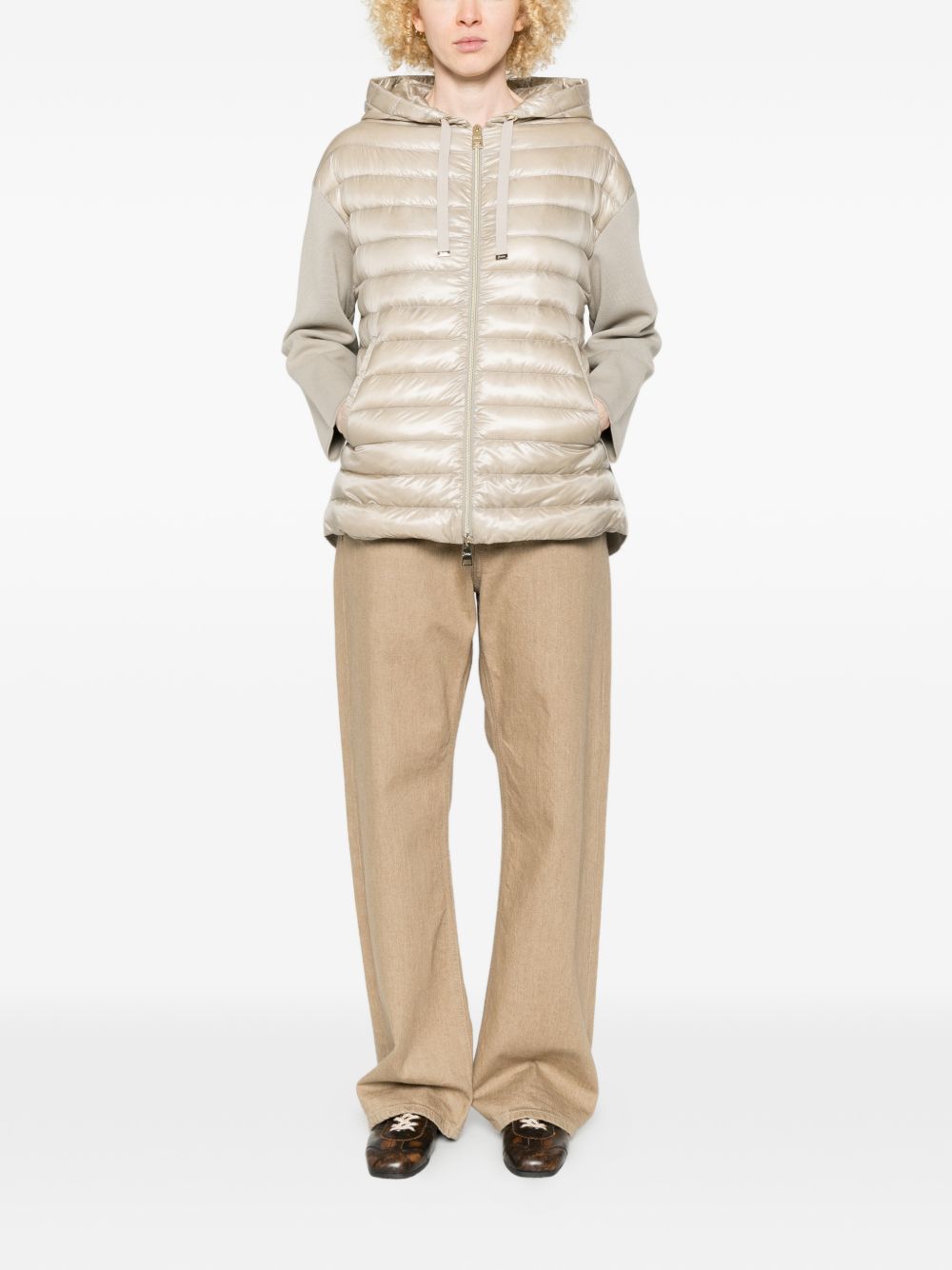 HERNO Herno Cotton and nylon down jacket