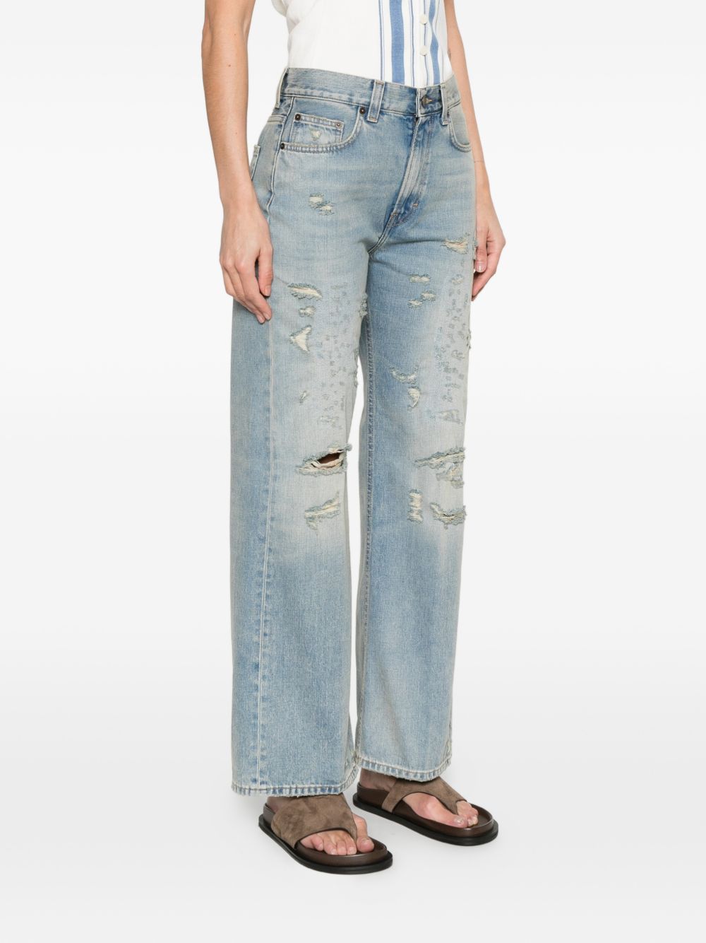 Haikure Haikure Winny wide-leg denim jeans