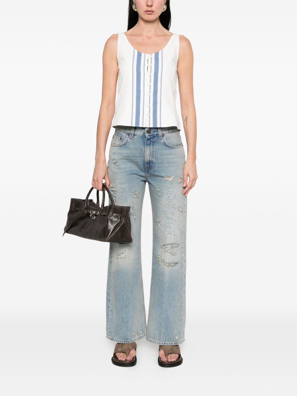 Haikure Haikure Winny wide-leg denim jeans