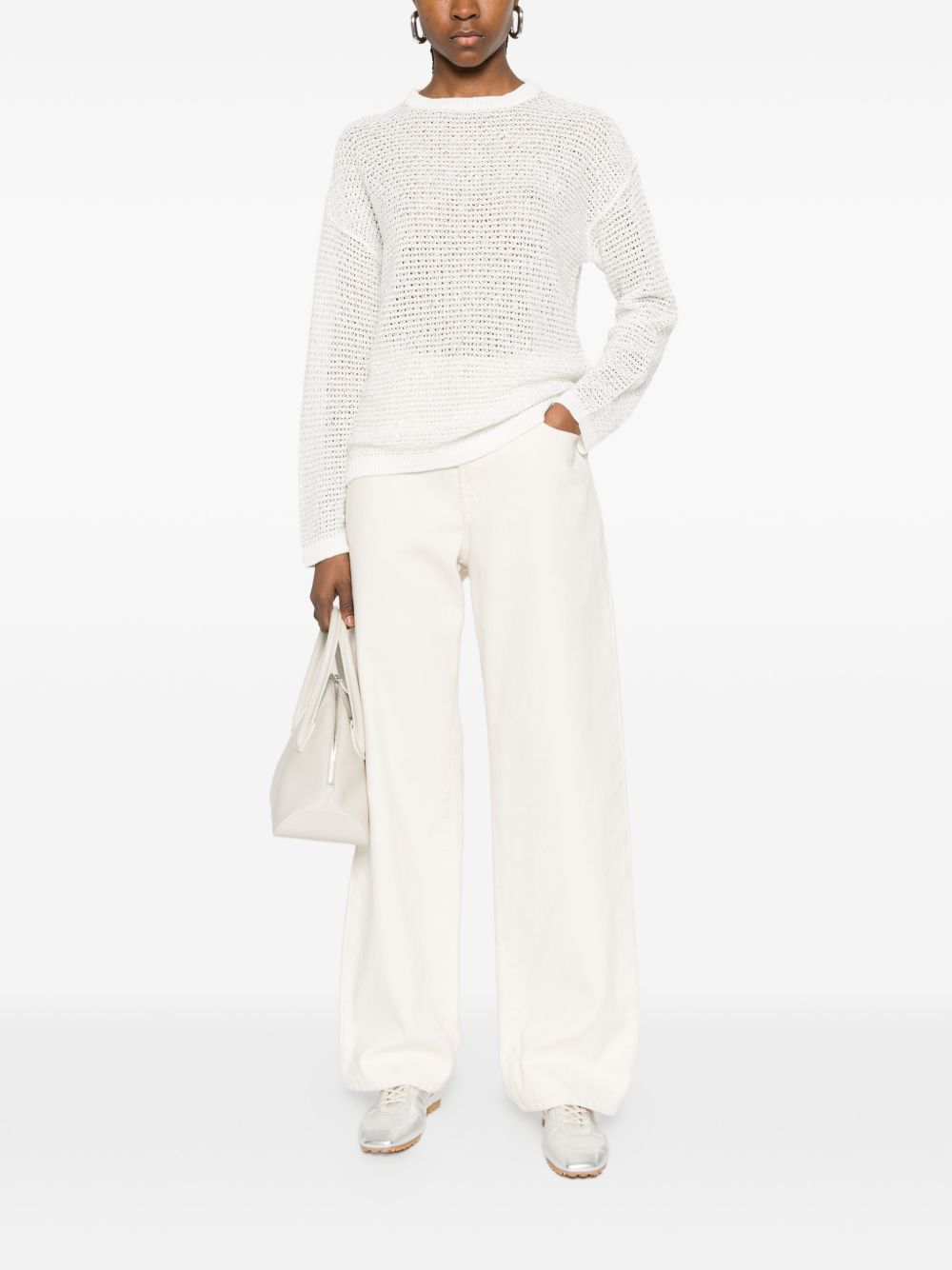 Fabiana Filippi Fabiana Filippi Cotton crewneck sweater