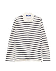 Junya Watanabe Junya Watanabe Striped cotton polo shirt