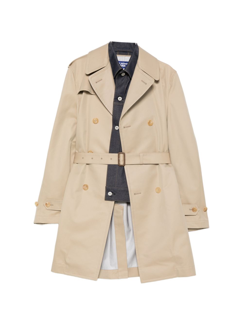 Junya Watanabe Junya Watanabe Cotton double-breasted coat