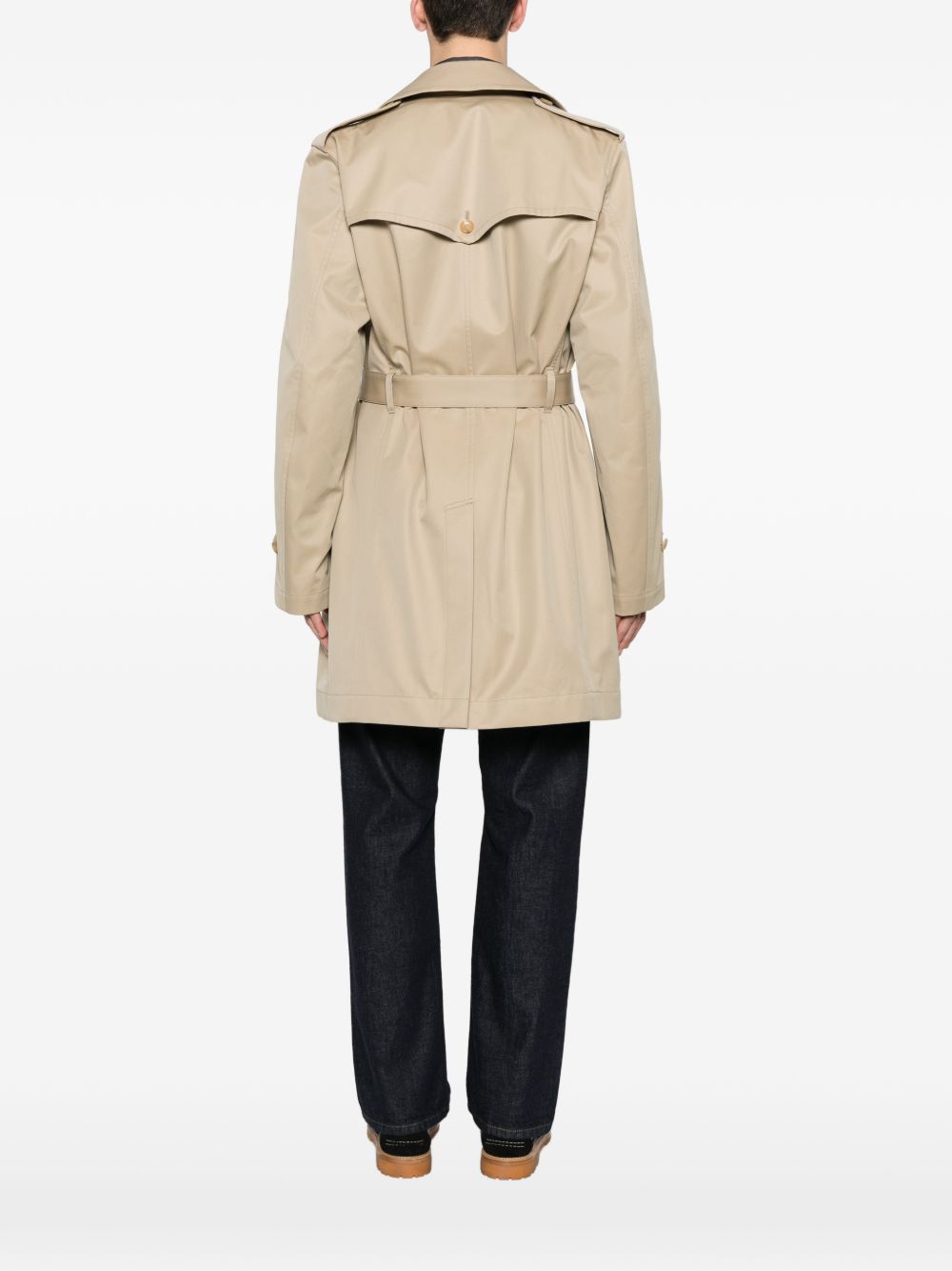 Junya Watanabe Junya Watanabe Cotton double-breasted coat