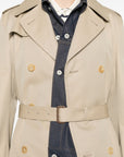 Junya Watanabe Junya Watanabe Cotton double-breasted coat